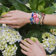 Cargar imagen en el visor de la galería, Pulsera tejida chaquiras - Hungría
